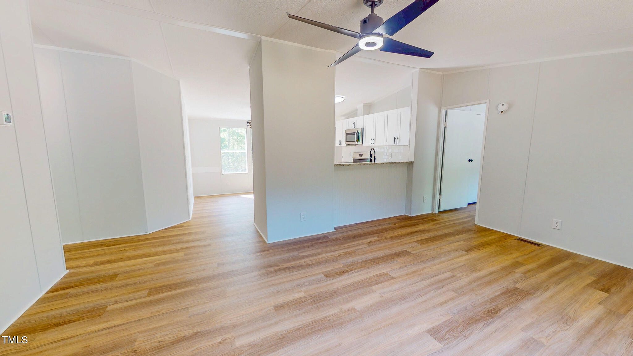 1622 Julian Oakley Road Rougemont, NC 27572 - Photo 7 of 30 a view of empty room with wooden floor