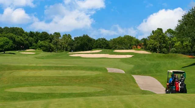 a view of a pathway of a park