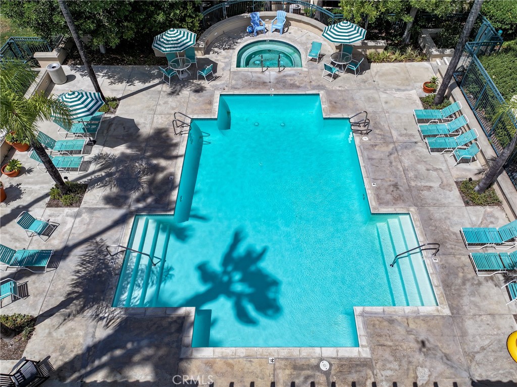 10 Timbre Rancho Santa Margarita, CA 92688 - Photo 22 of 24 an aerial view of a house with garden space and street view