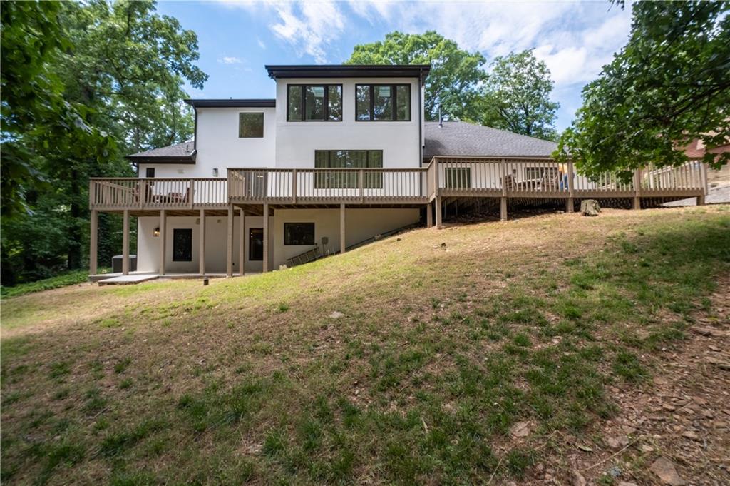 4610 West Morton Road Alpharetta, GA 30022 - Photo 49 of 53 a front view of a house with a yard