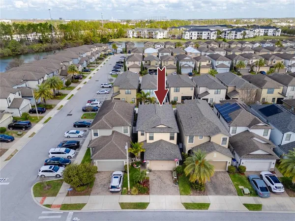view of a city with ocean