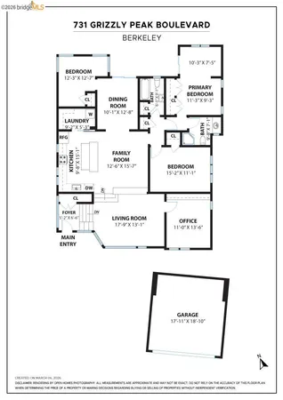 $1,398,000 | 731 Grizzly Peak Boulevard, Berkeley, CA 94708