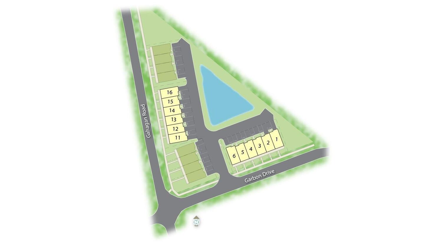 553 Gahagan Road Summerville, SC 29485 - Photo 36 of 36 GarbonFields - Community Map_2_2025