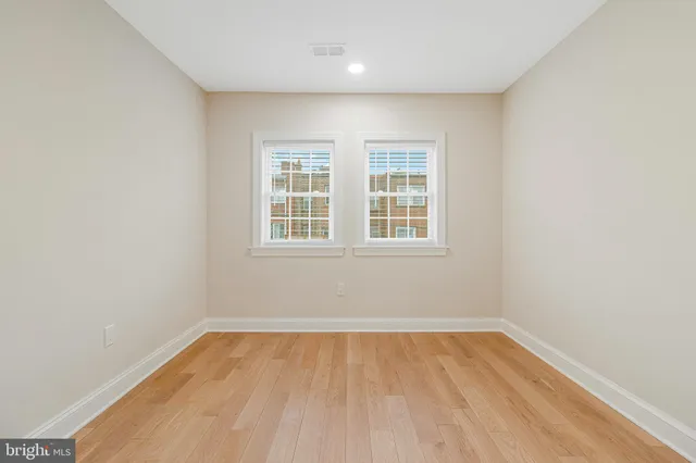 wooden floor in a gallery