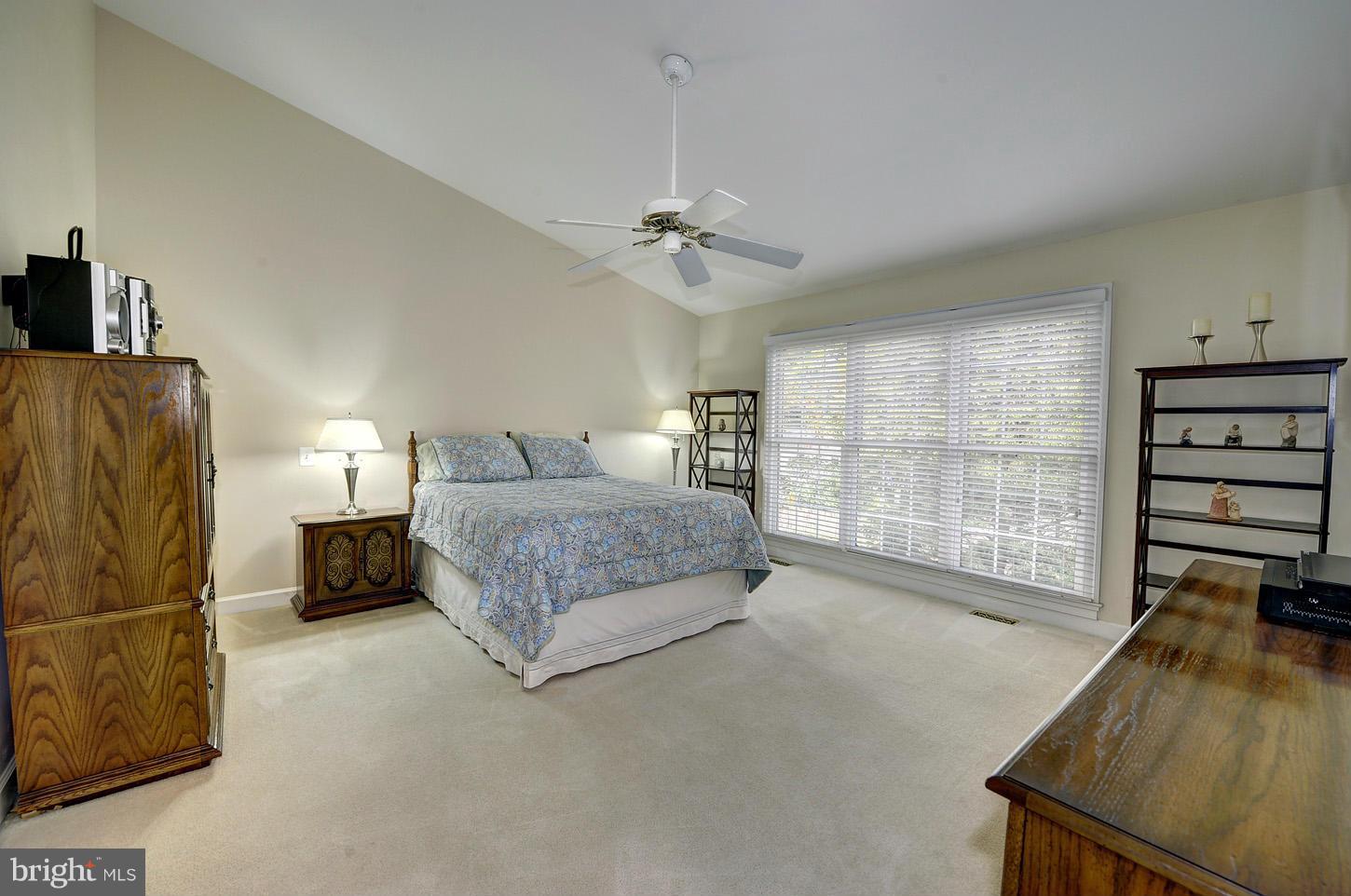 9702 Hidden Valley Road Vienna, VA 22181 - Photo 12 of 30 Spacious Master Bedroom w/Vaulted Ceiling