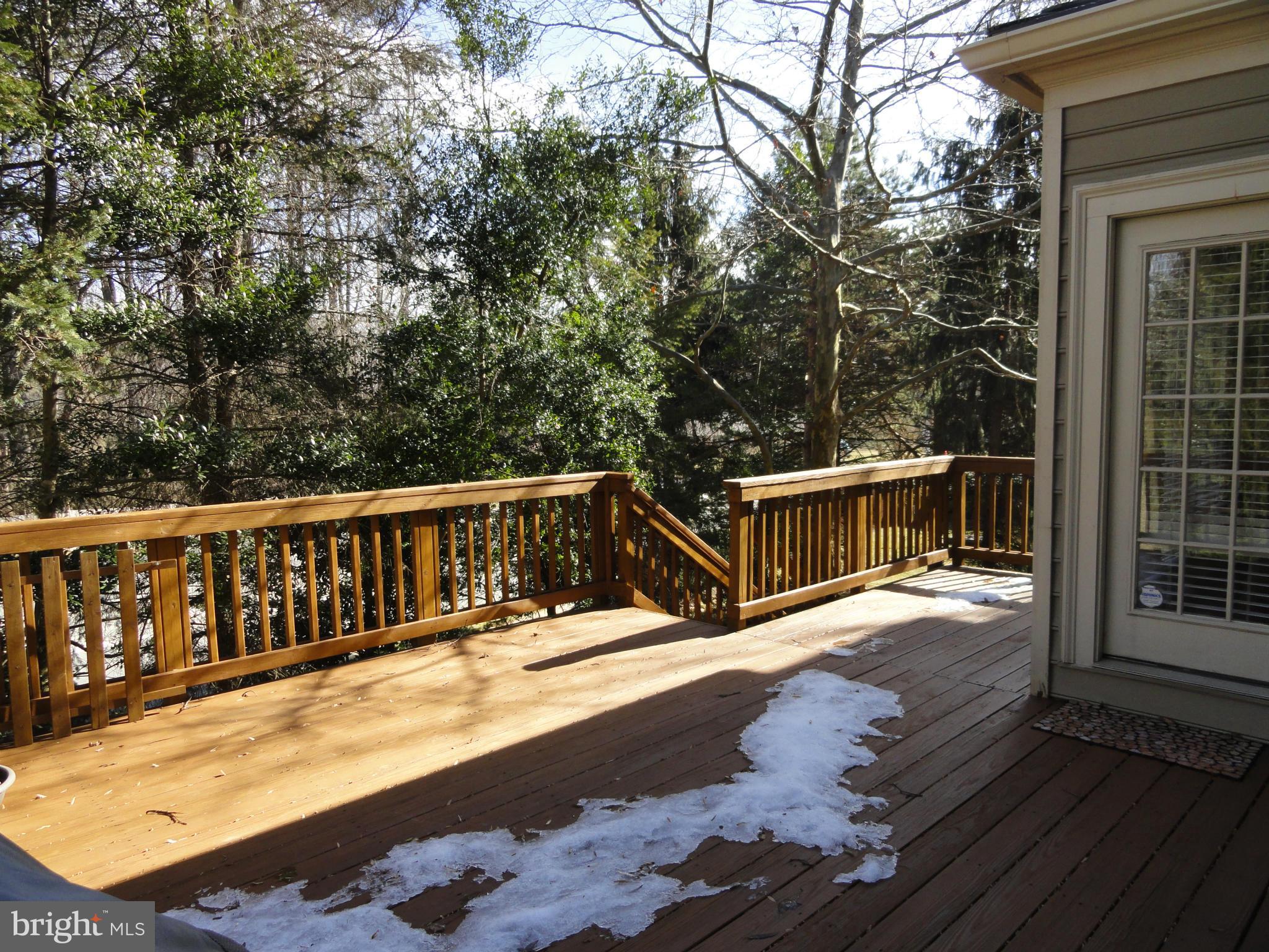 9702 Hidden Valley Road Vienna, VA 22181 - Photo 24 of 30 Recently sealed and stained deck