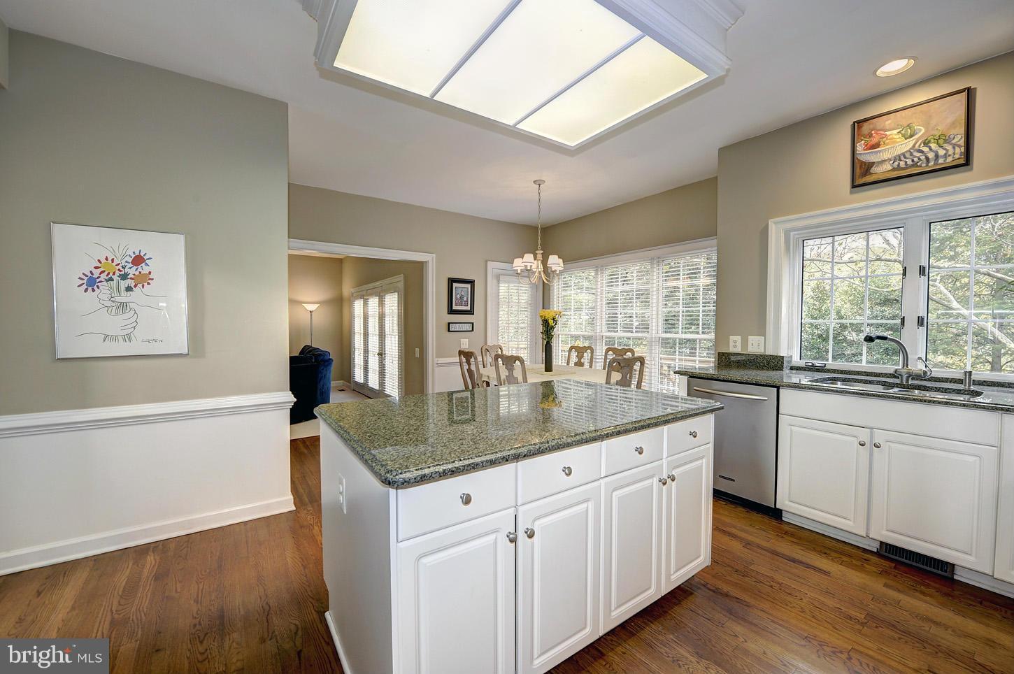 9702 Hidden Valley Road Vienna, VA 22181 - Photo 7 of 30 Gourmet Kitchen opens to Family Room