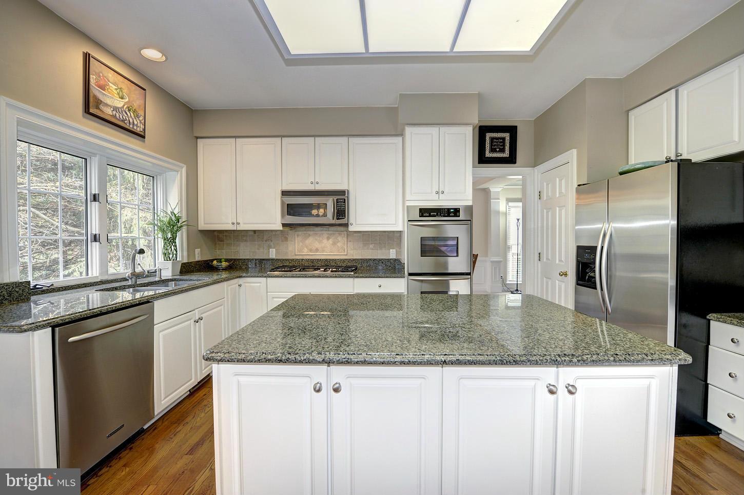 9702 Hidden Valley Road Vienna, VA 22181 - Photo 8 of 30 Kitchen view w/built in desk area