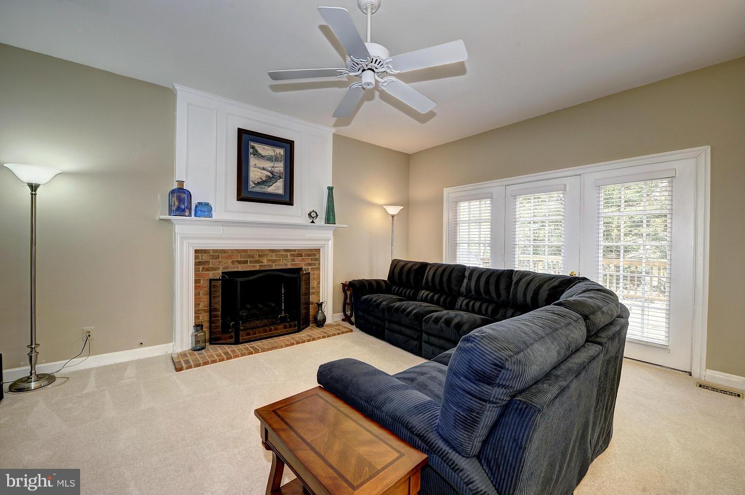 9702 Hidden Valley Road Vienna, VA 22181 - Photo 10 of 30 Family Room w/fireplace