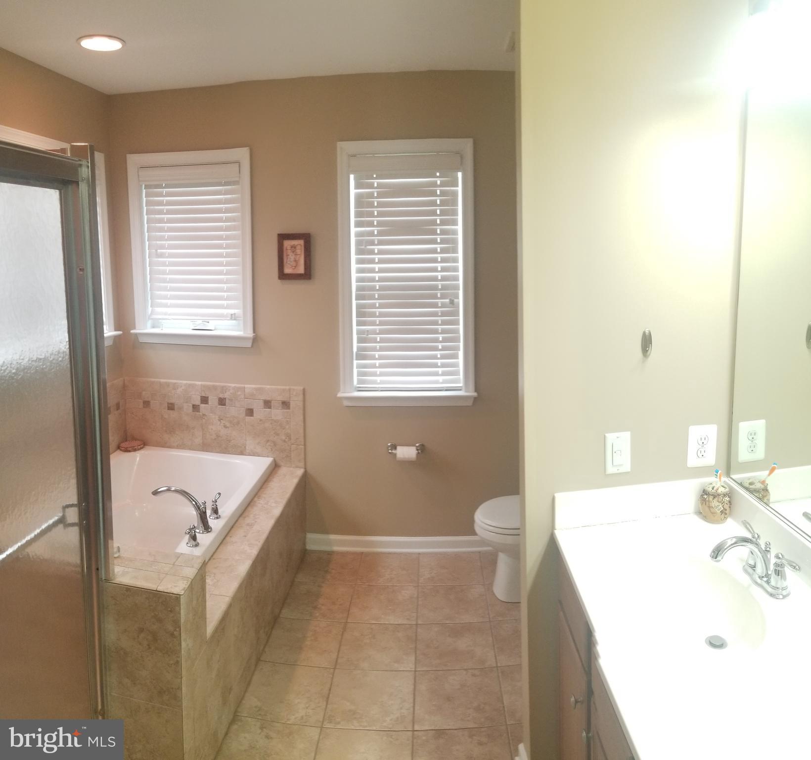 1215 Stallion Street Ranson, WV 25438 - Photo 7 of 10 Master Bathroom w/ separate shower and soaking tub