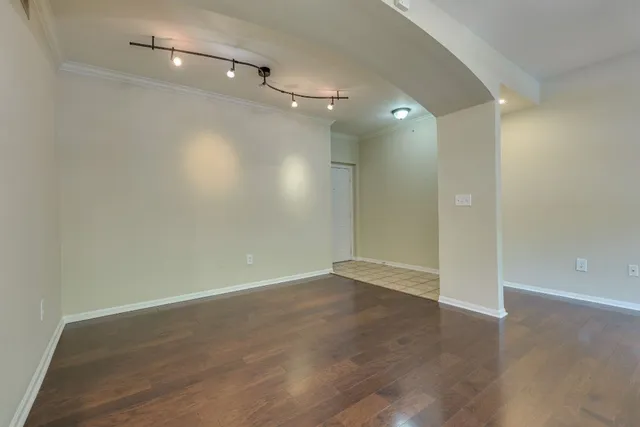 wooden floor in an empty room