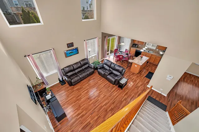 a bedroom with a bed and gym equipment