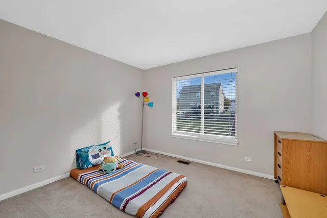 a view of swimming pool with an outdoor space and seating