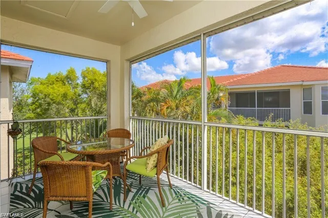 a view of a house with a balcony
