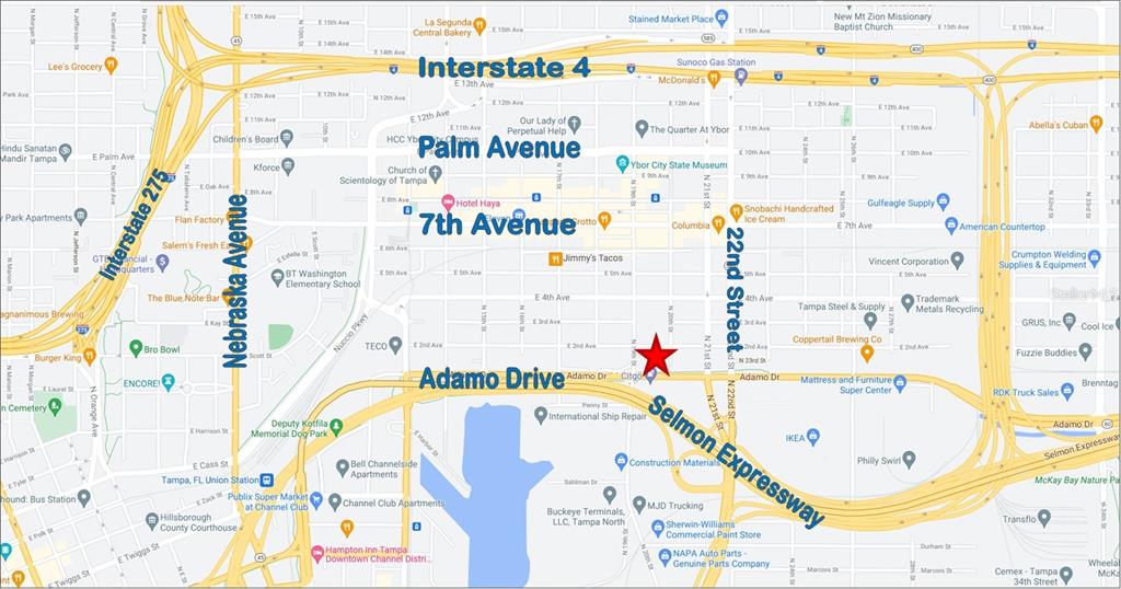 1925 East 2nd Avenue Tampa, FL 33605 - Photo 16 of 17 a view of a swimming pool with an outdoor space