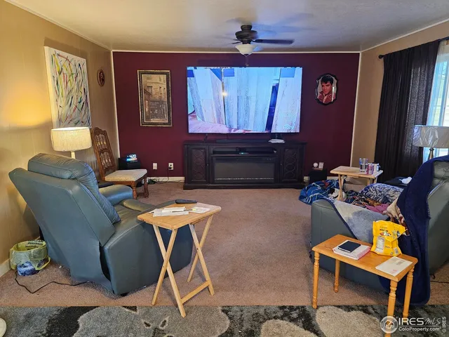 a room with musical instruments