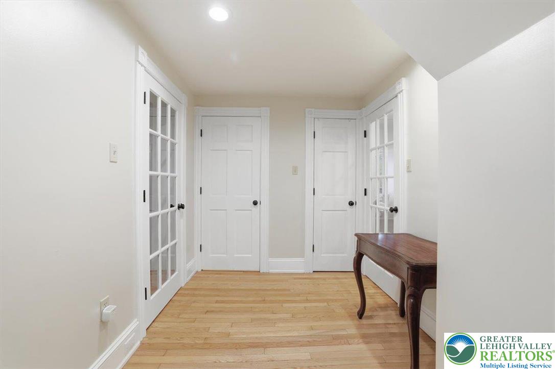 3585 Fairyland Road Lehighton, PA 18235 - Photo 28 of 57 a view of a hallway with wooden floor and staircase