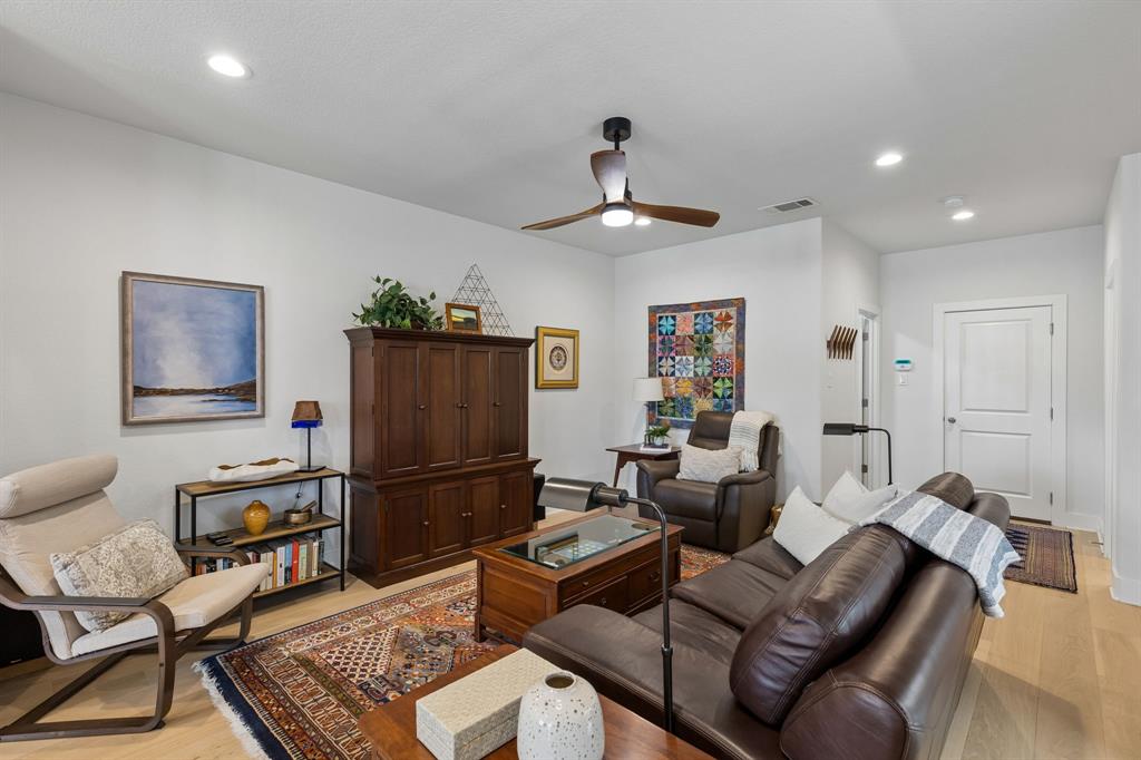 6527 Bowman Roberts Road Fort Worth, TX 76179 - Photo 10 of 27 Welcoming Living Area Located On The First Level