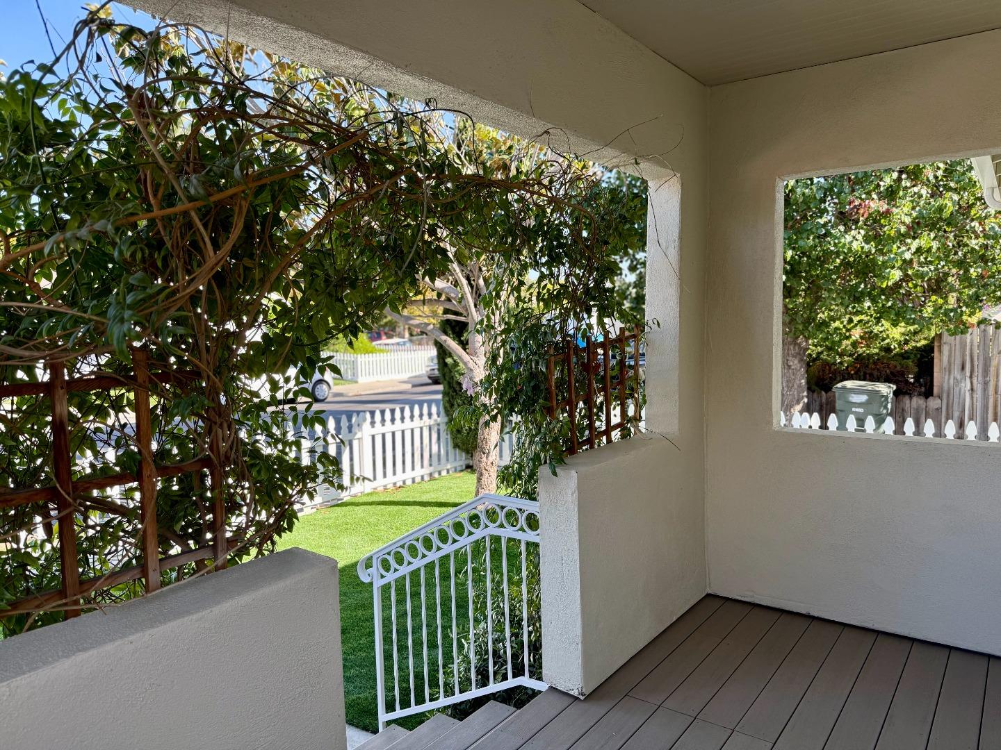 634 Fulton Street Redwood City, CA 94061 - Photo 6 of 24 a porch with seating space