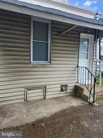 a view of stairs and yard