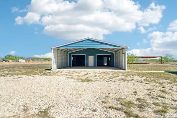an empty room with painted walls