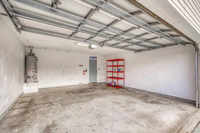 a view of a backyard with a small cabin