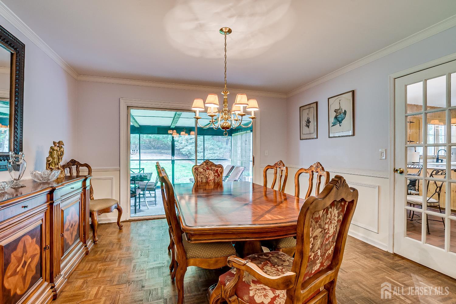 240 Dwight Road Middletown, NJ 07748 - Photo 4 of 28 a view of a dining room with furniture window and outside view