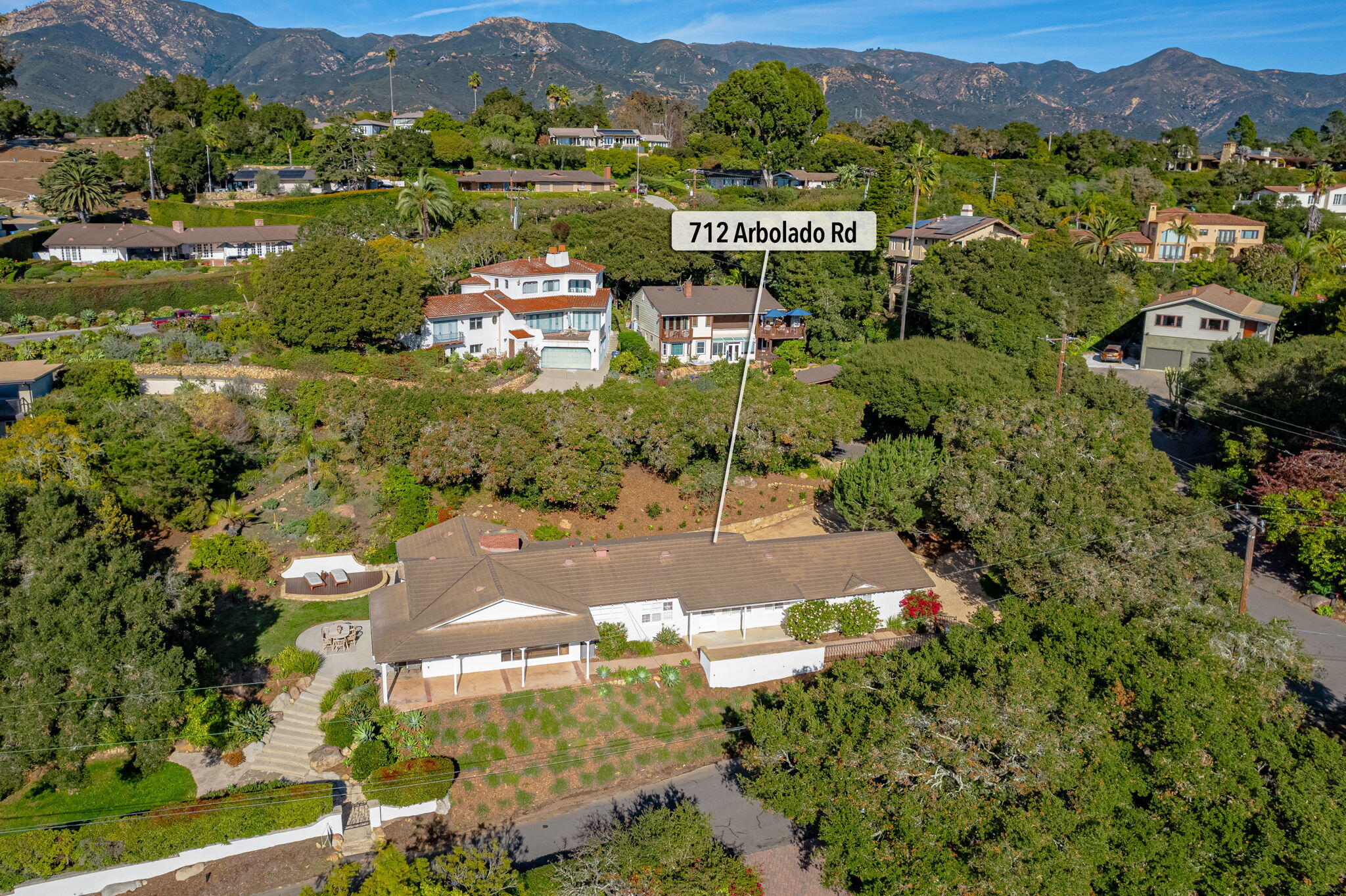 712 Arbolado Road Santa Barbara, CA 93103 - Photo 5 of 28 a view of a city
