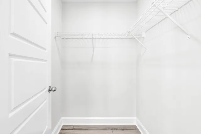 a view of walk in closet