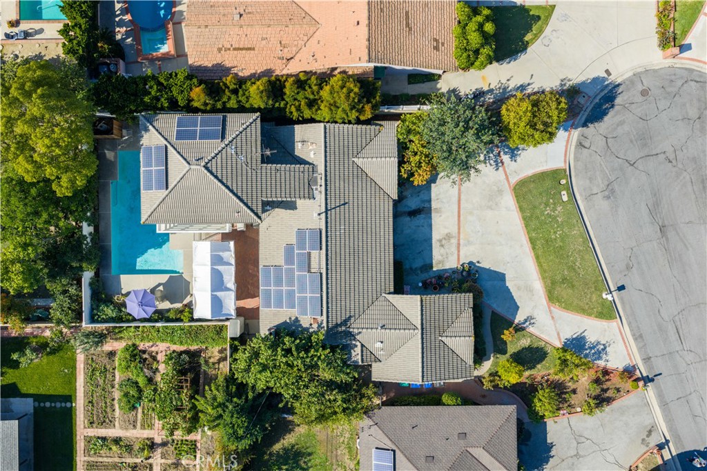 648 Sharon Road Arcadia, CA 91007 - Photo 25 of 26 an aerial view of a house with a yard