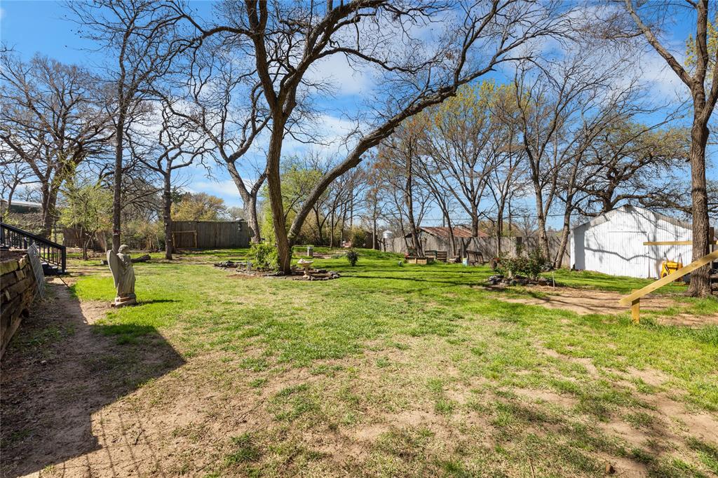 1007 Santa Fe Street Denton, TX 76205 - Photo 31 of 37 View of yard