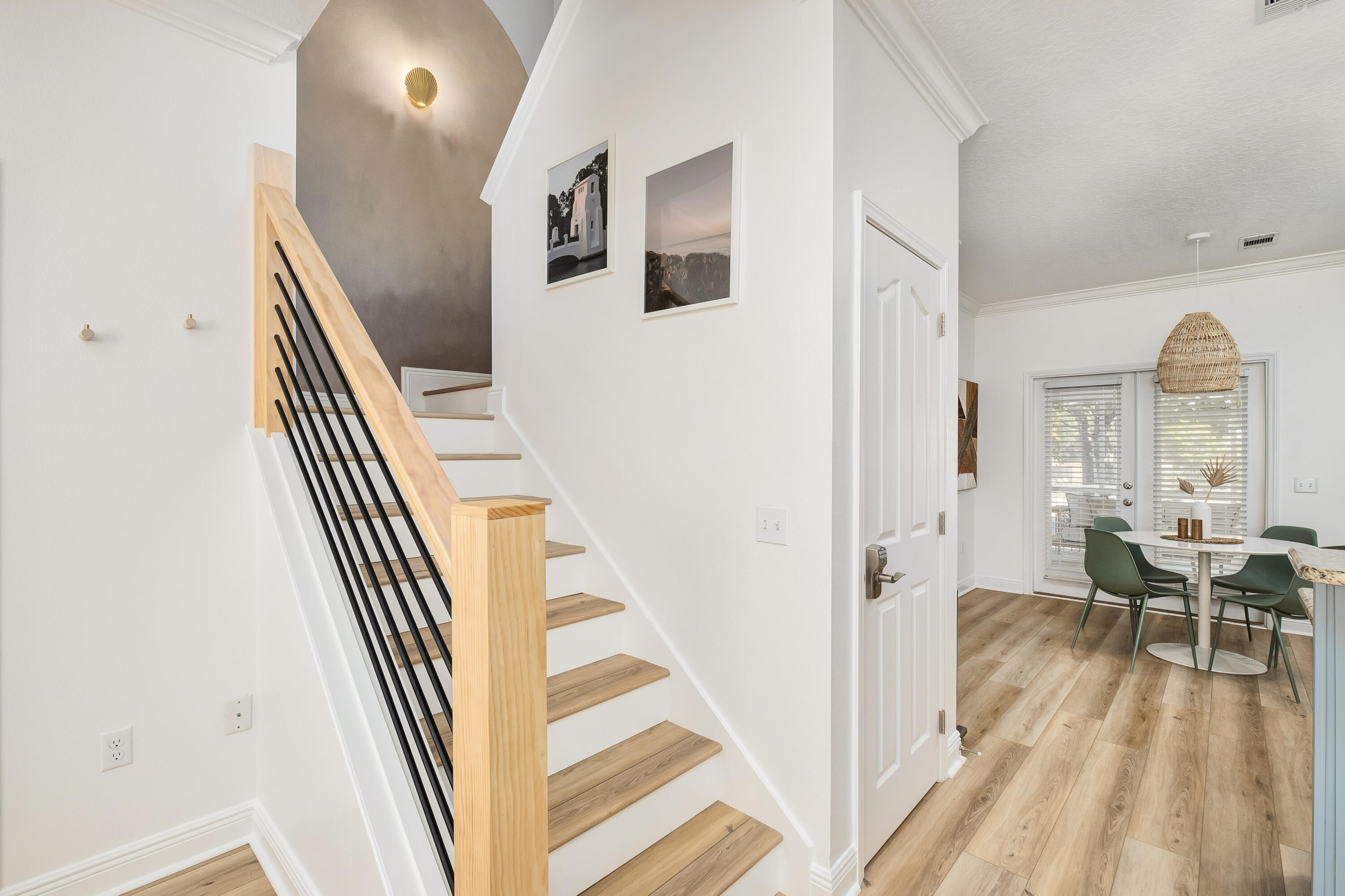 44 St Vincent Lane Inlet Beach, FL 32461 - Photo 18 of 45 a view of a hallway with furniture and entryway