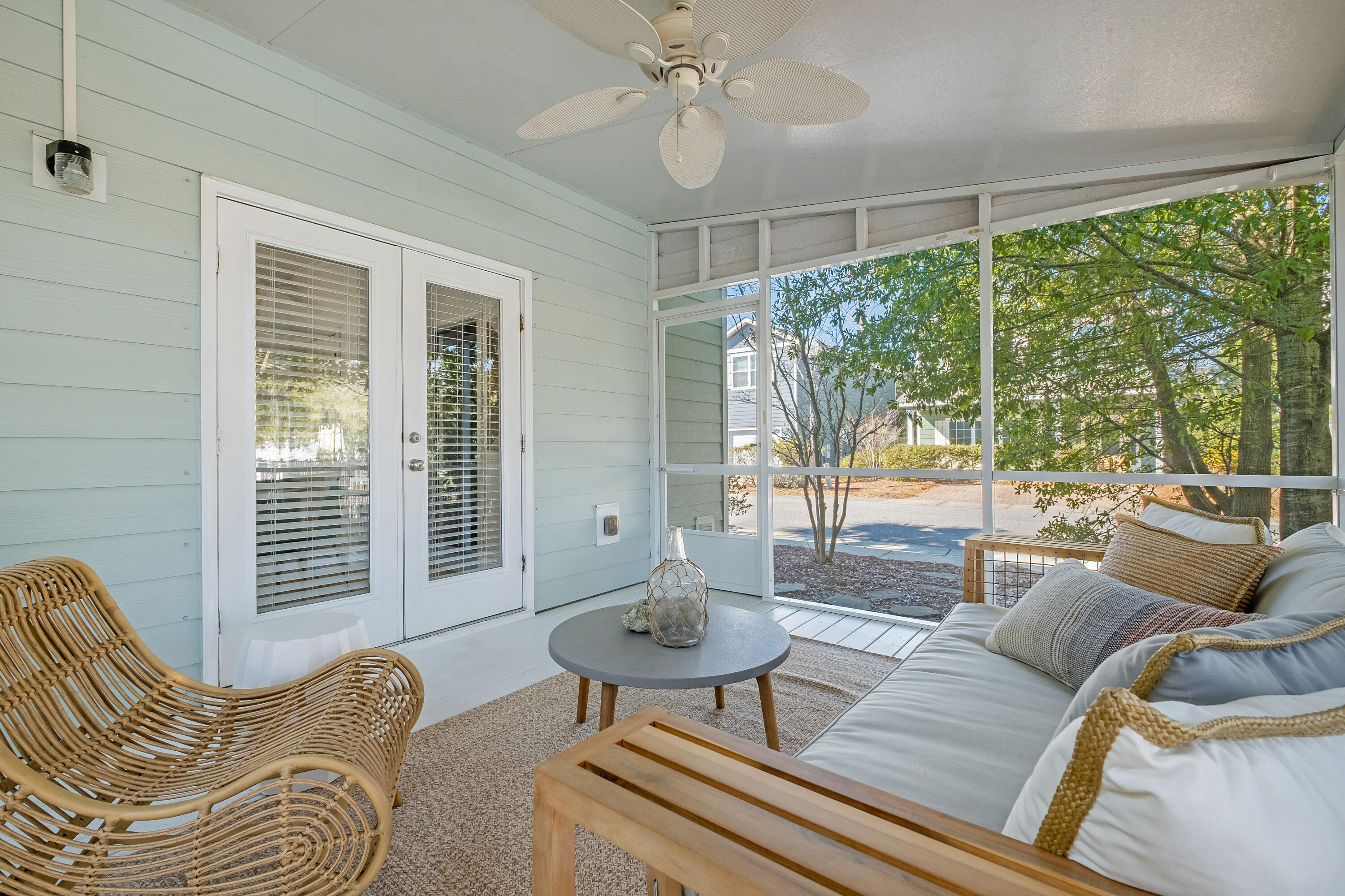44 St Vincent Lane Inlet Beach, FL 32461 - Photo 30 of 45 a living room with furniture and a large window