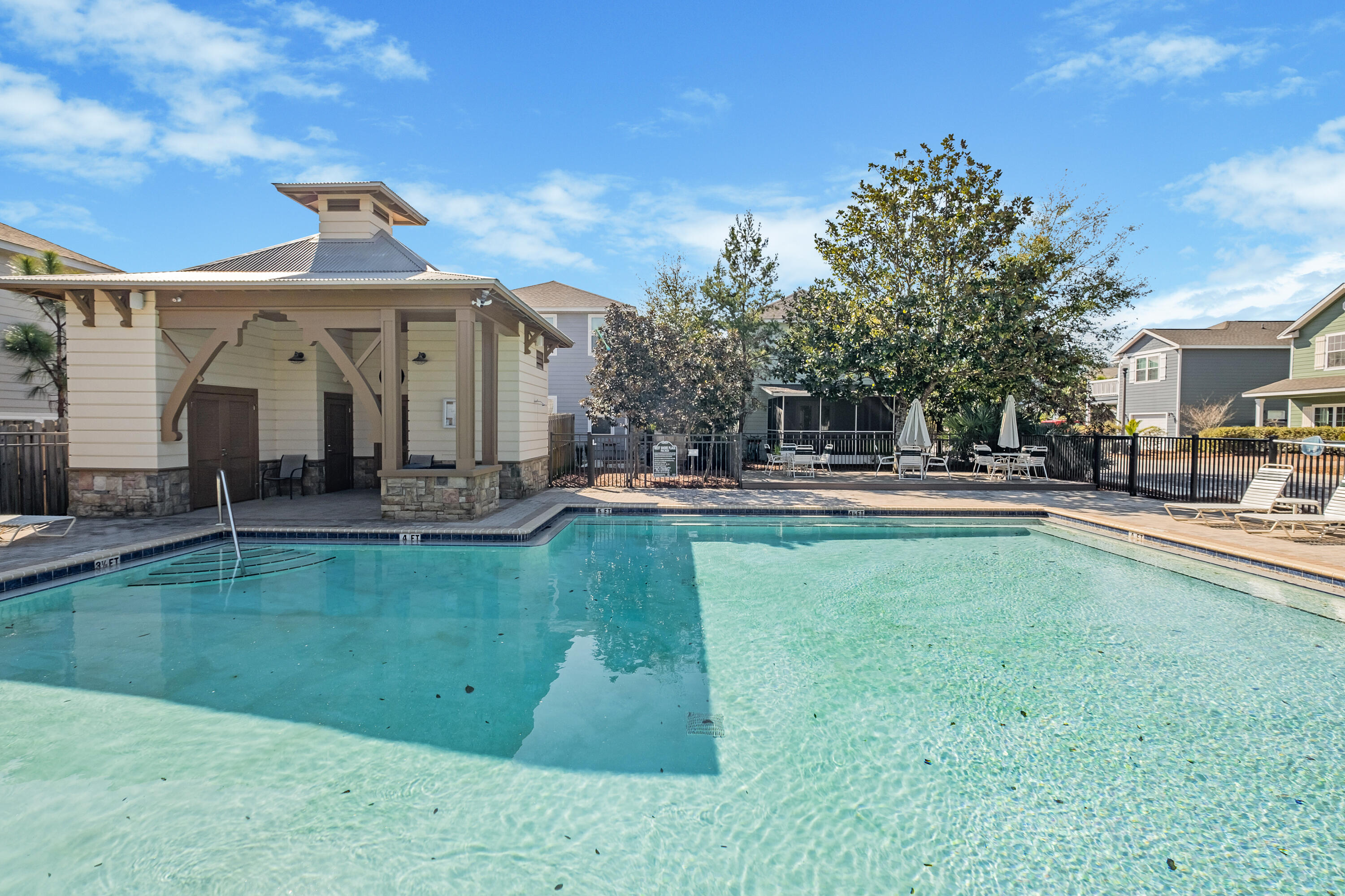 44 St Vincent Lane Inlet Beach, FL 32461 - Photo 33 of 45 a view of a house with a park