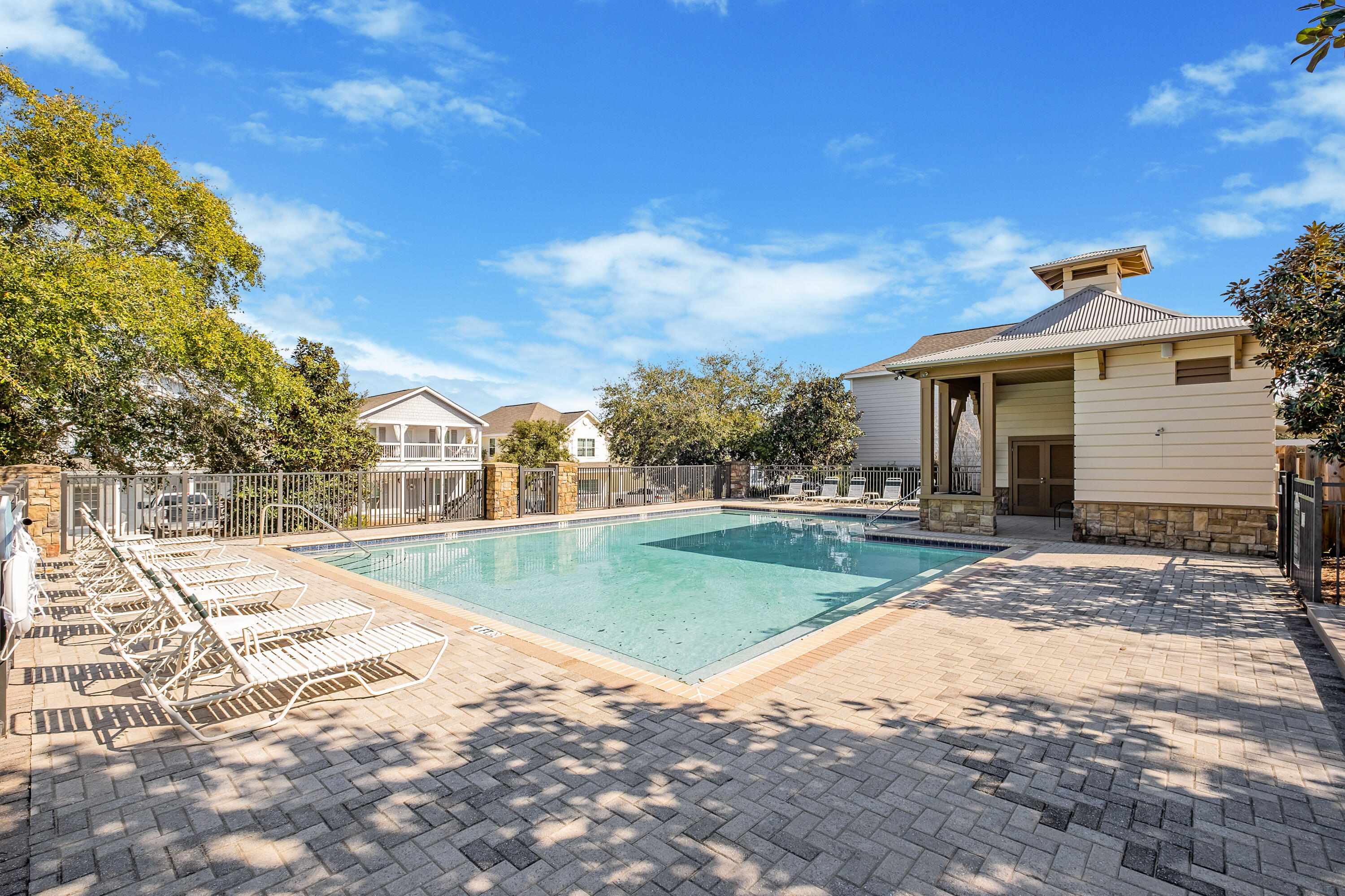 44 St Vincent Lane Inlet Beach, FL 32461 - Photo 34 of 45 a view of a backyard of the house