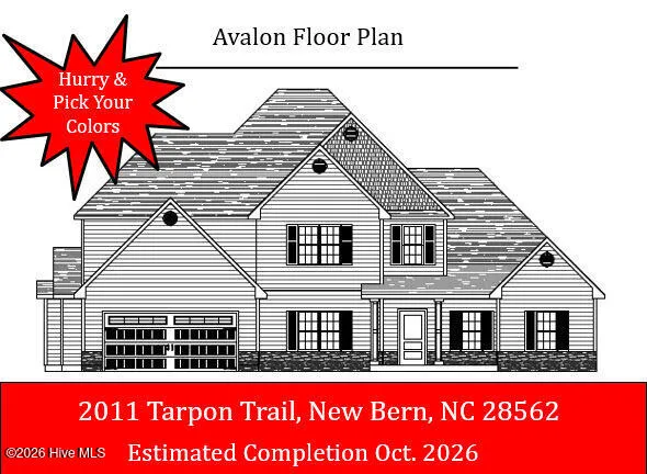 $504,000 | 2011 Tarpon Trail, New Bern, NC 28562
