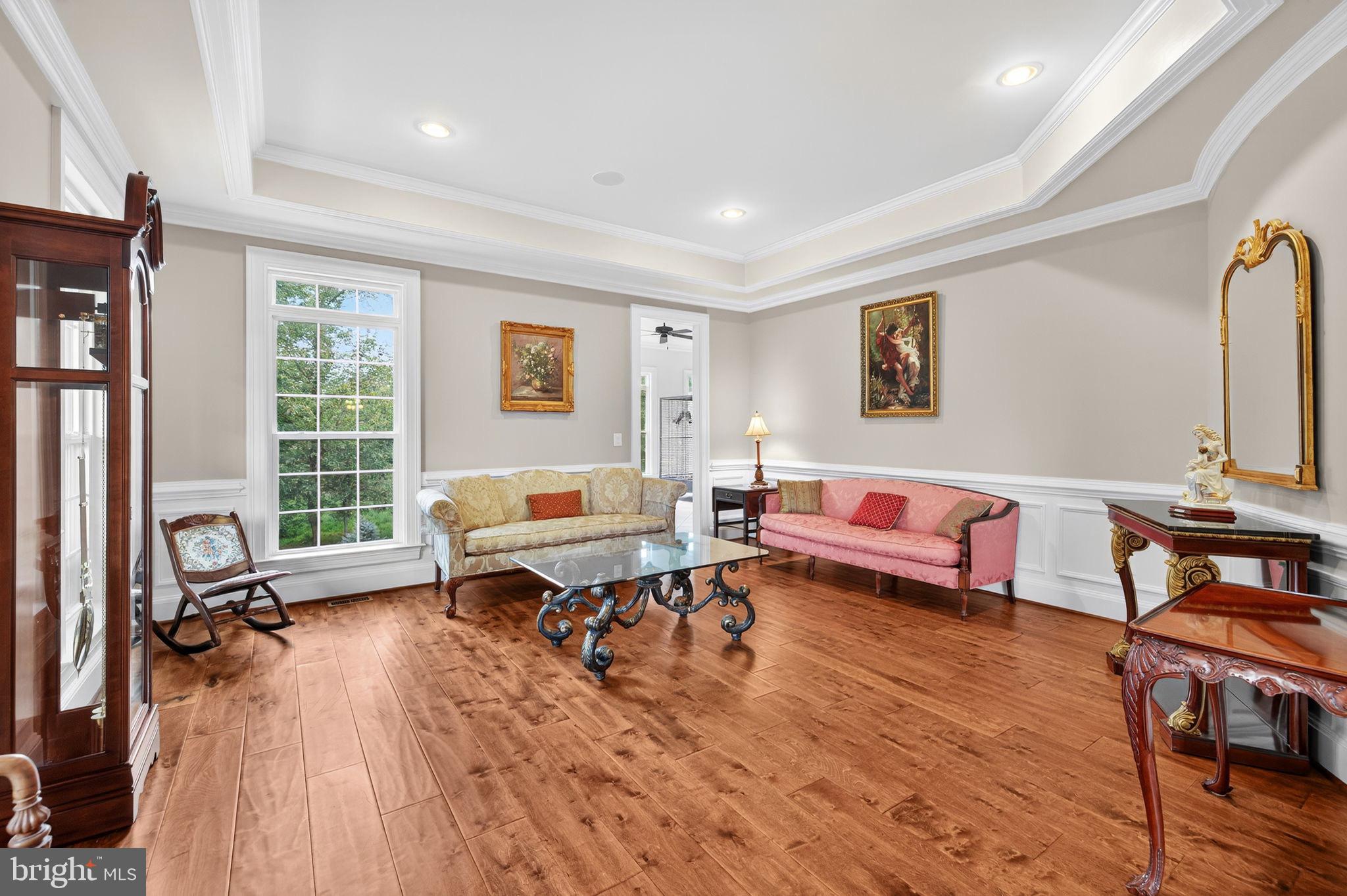 22011 Beaverdam Drive Ashburn, VA 20148 - Photo 44 of 106 Living Room with rich wooden floors.
