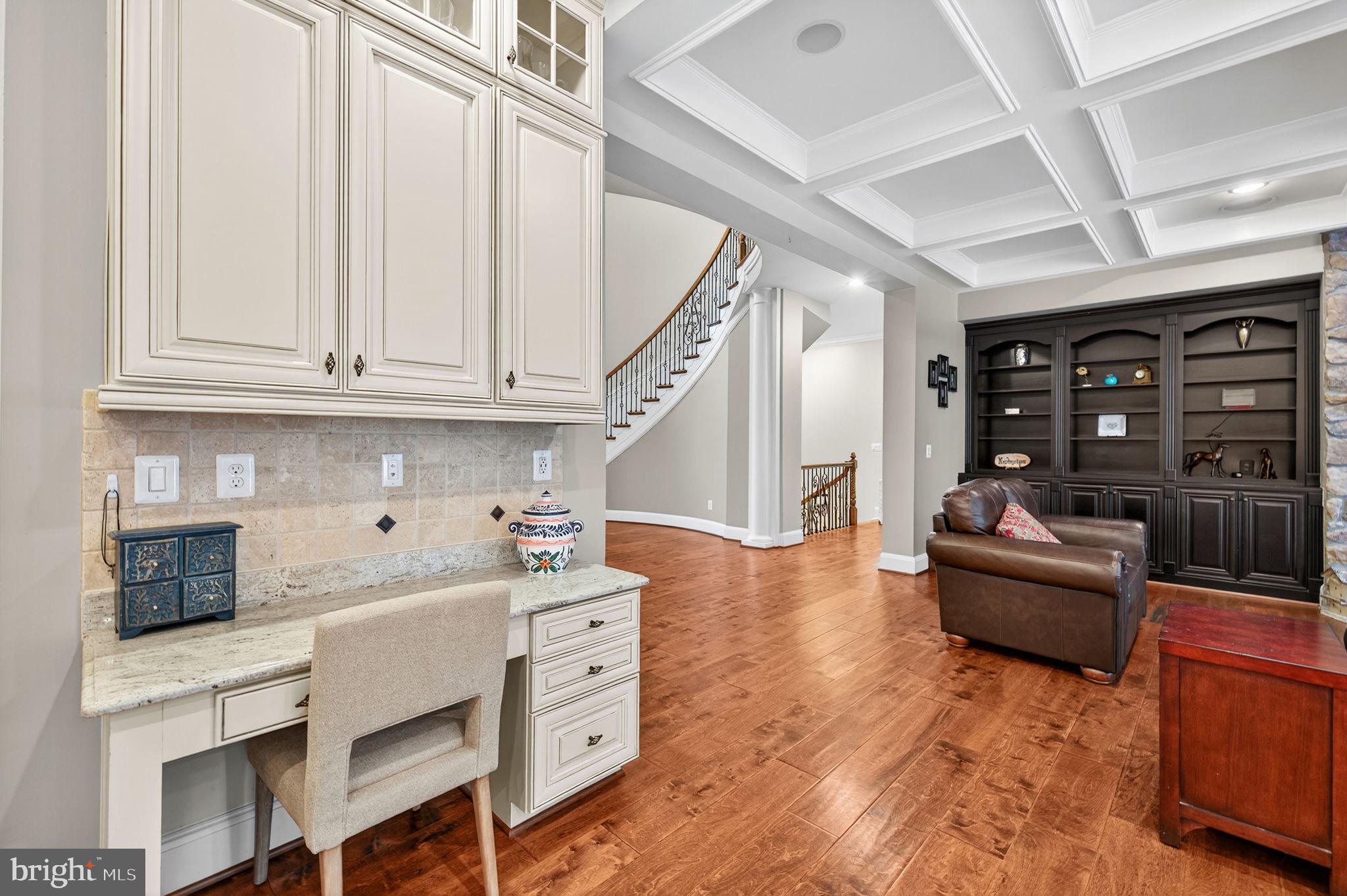 22011 Beaverdam Drive Ashburn, VA 20148 - Photo 44 of 109 Elegant entryway with rich wood accents.