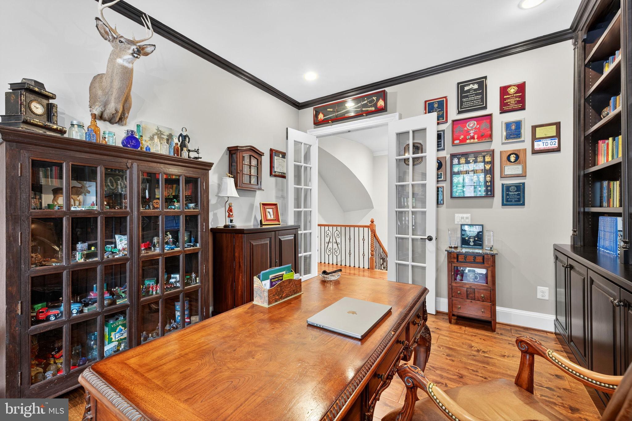 22011 Beaverdam Drive Ashburn, VA 20148 - Photo 55 of 106 Home office with French Doors on Main Level.
