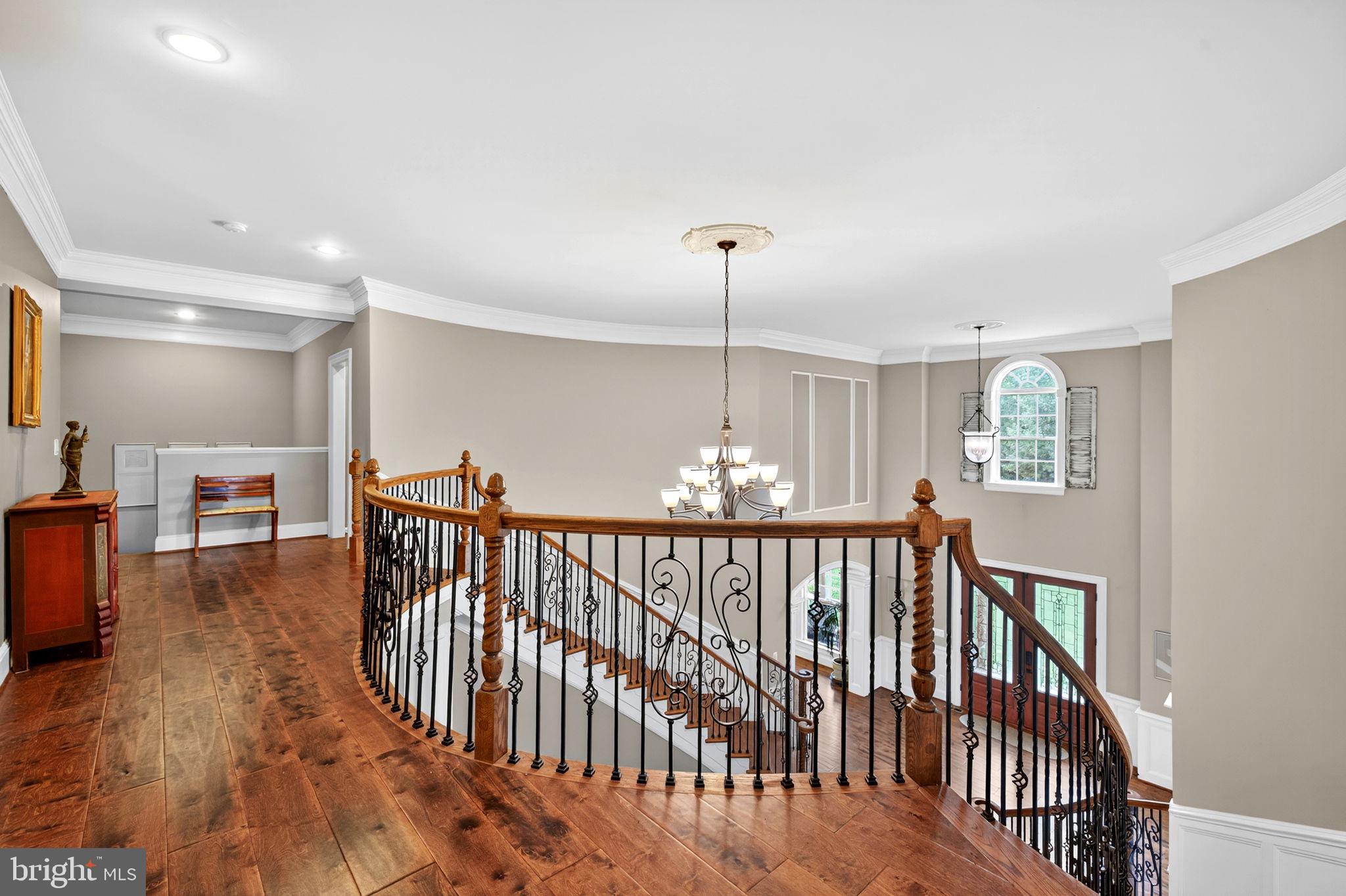22011 Beaverdam Drive Ashburn, VA 20148 - Photo 58 of 106 Upper Level with rich wood floors