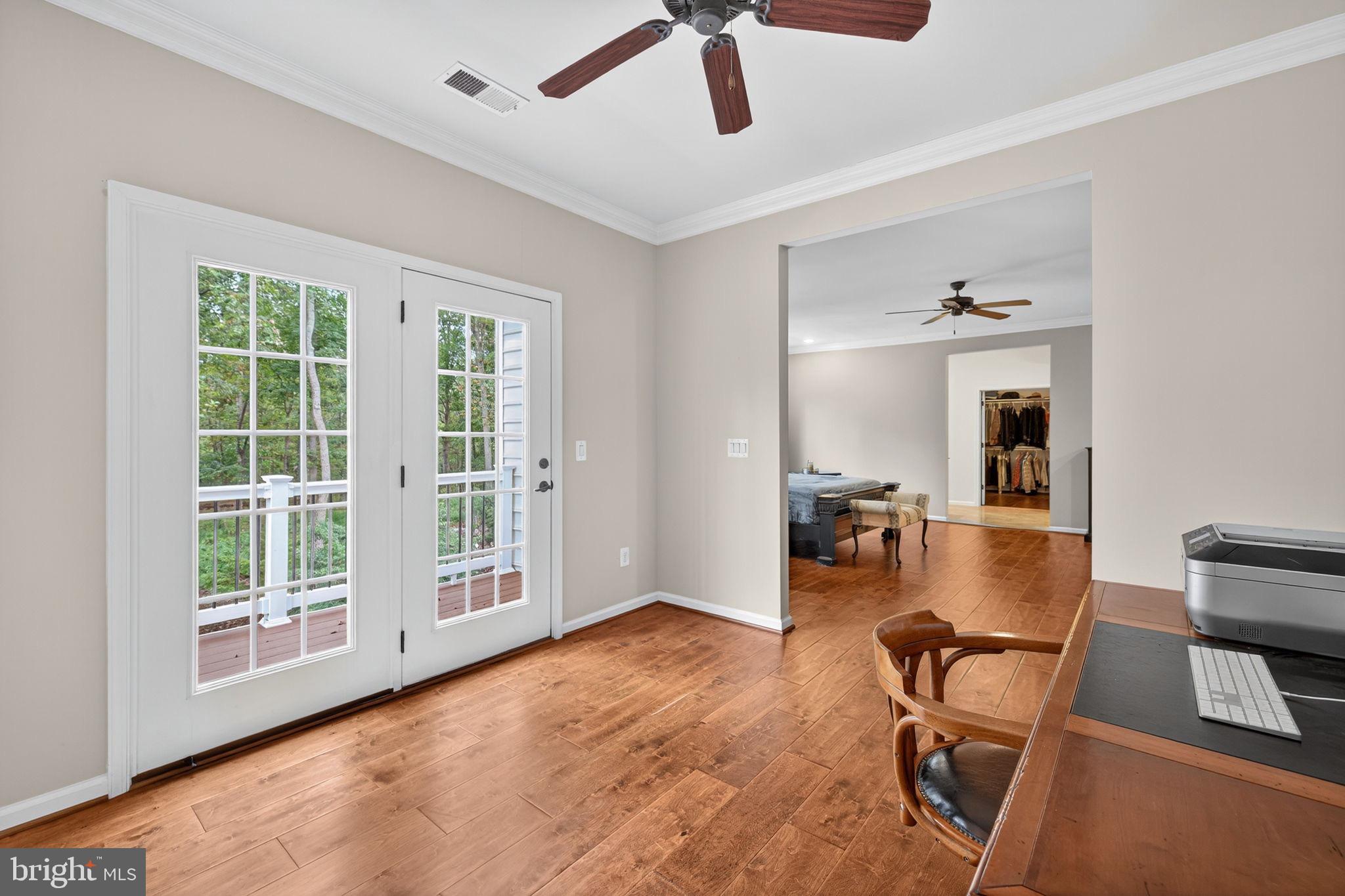 22011 Beaverdam Drive Ashburn, VA 20148 - Photo 67 of 109 Bright and airy workspace with outdoor access.