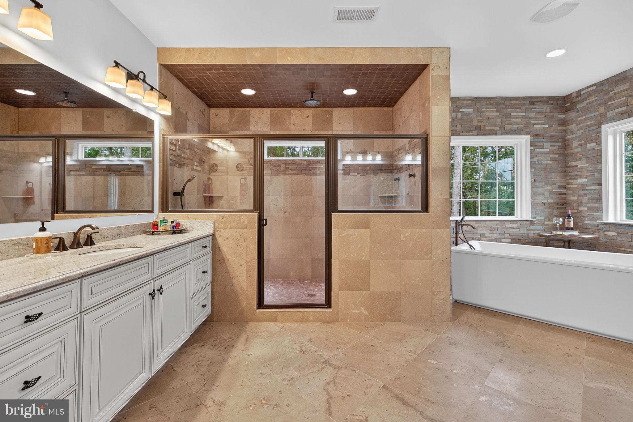 22011 Beaverdam Drive Ashburn, VA 20148 - Photo 75 of 109 Luxurious spa-like bathroom retreat.