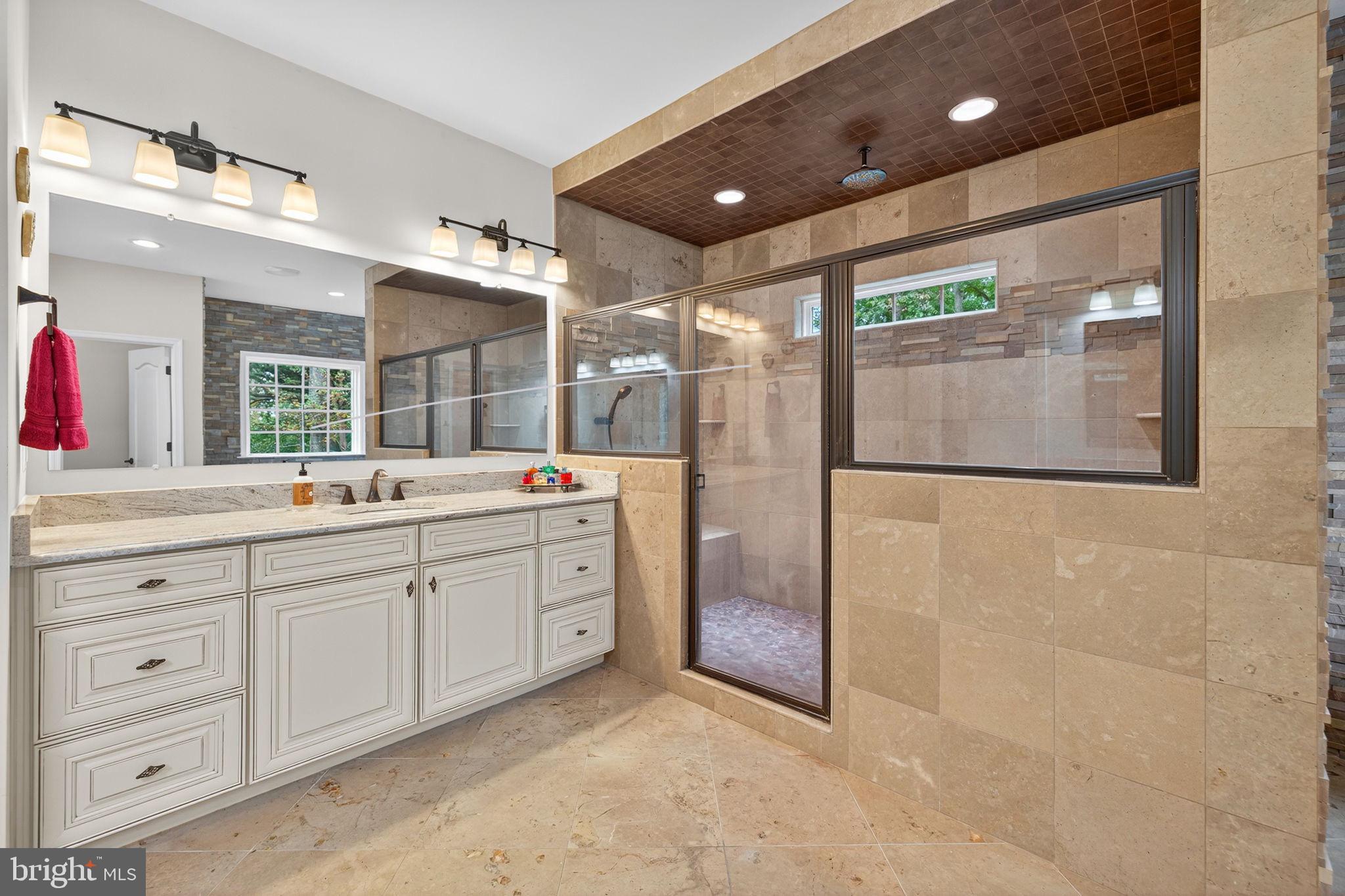 22011 Beaverdam Drive Ashburn, VA 20148 - Photo 76 of 109 Elegant bathroom with modern finishes.