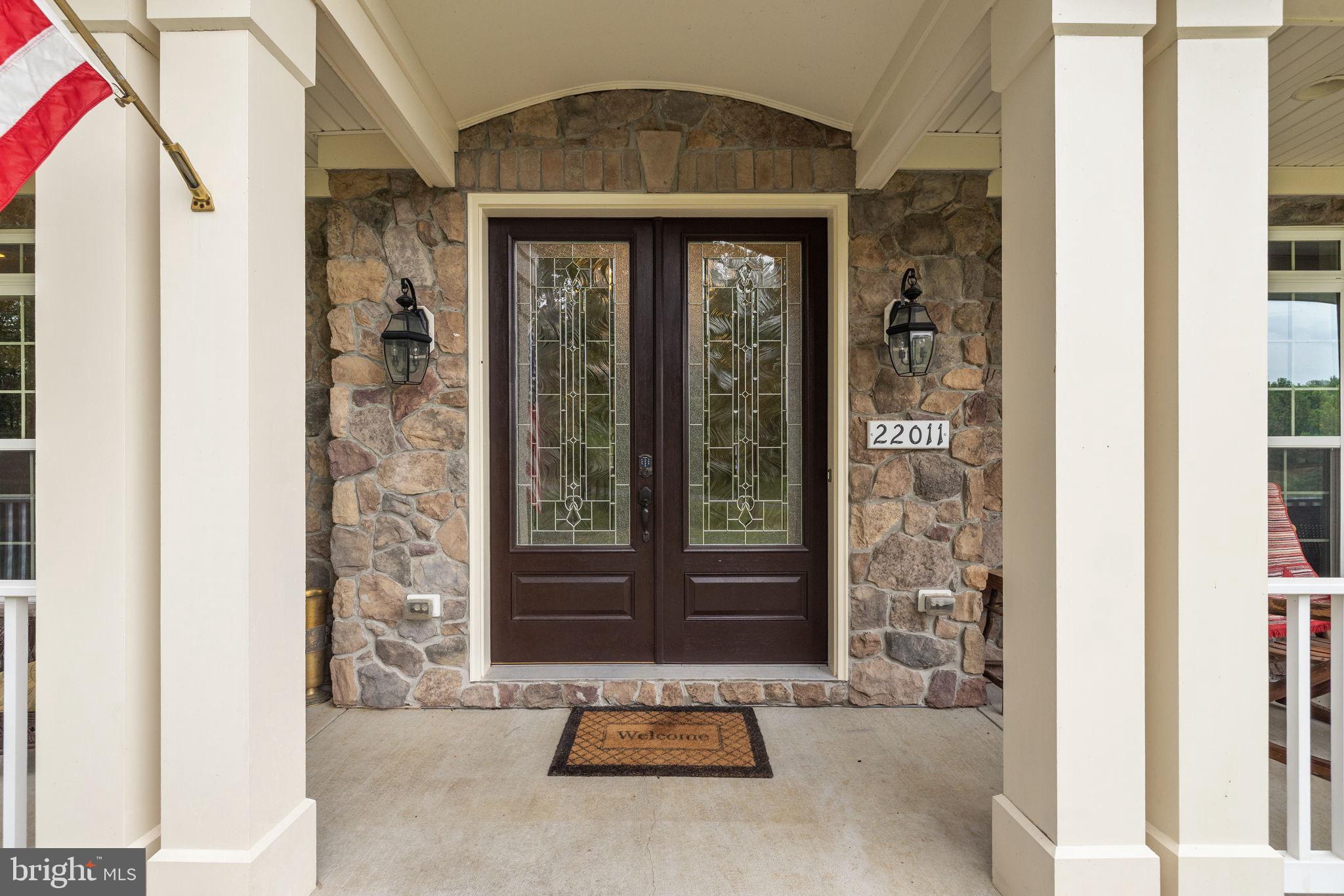 22011 Beaverdam Drive Ashburn, VA 20148 - Photo 8 of 109 Double wood doors greet you everyday!