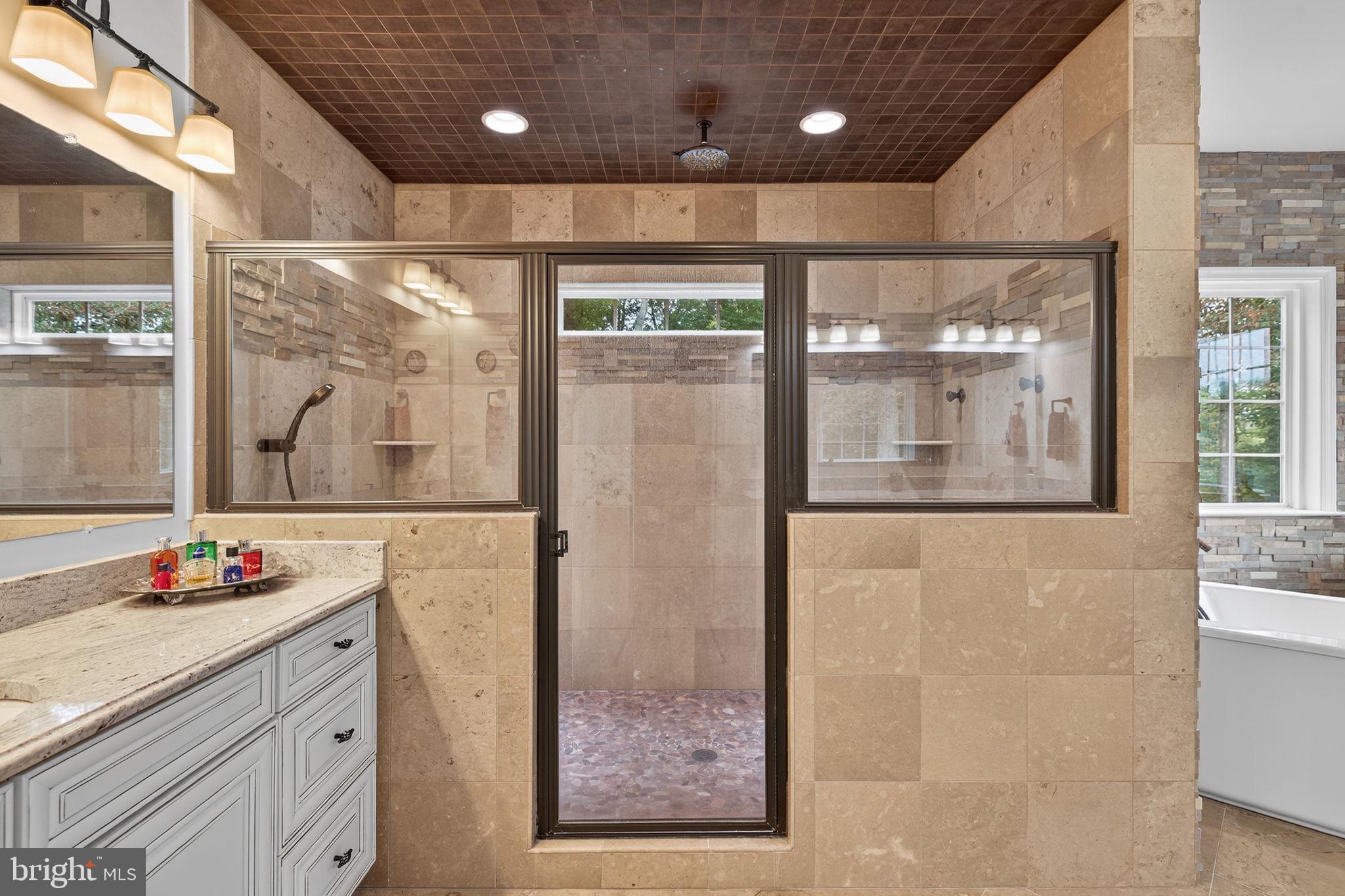22011 Beaverdam Drive Ashburn, VA 20148 - Photo 82 of 109 Elegant spa-like shower retreat.