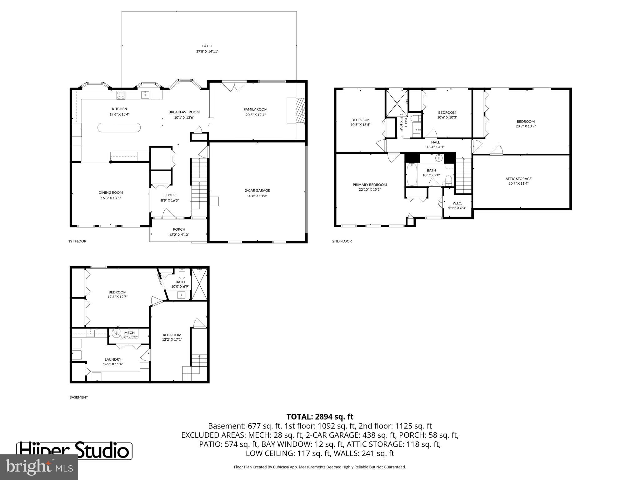 13392 Point Rider Lane Herndon, VA 20171 - Photo 66 of 67 All Levels Floor Plans