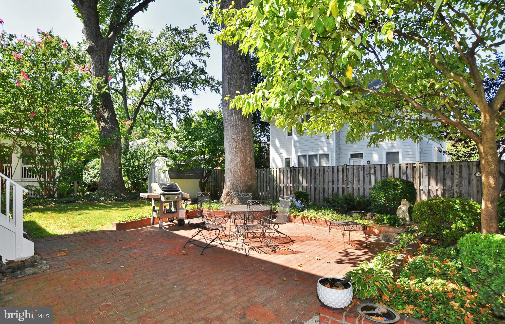 4515 Sleaford Road Bethesda, MD 20814 - Photo 32 of 47 Brick Patio for Outside Entertaining