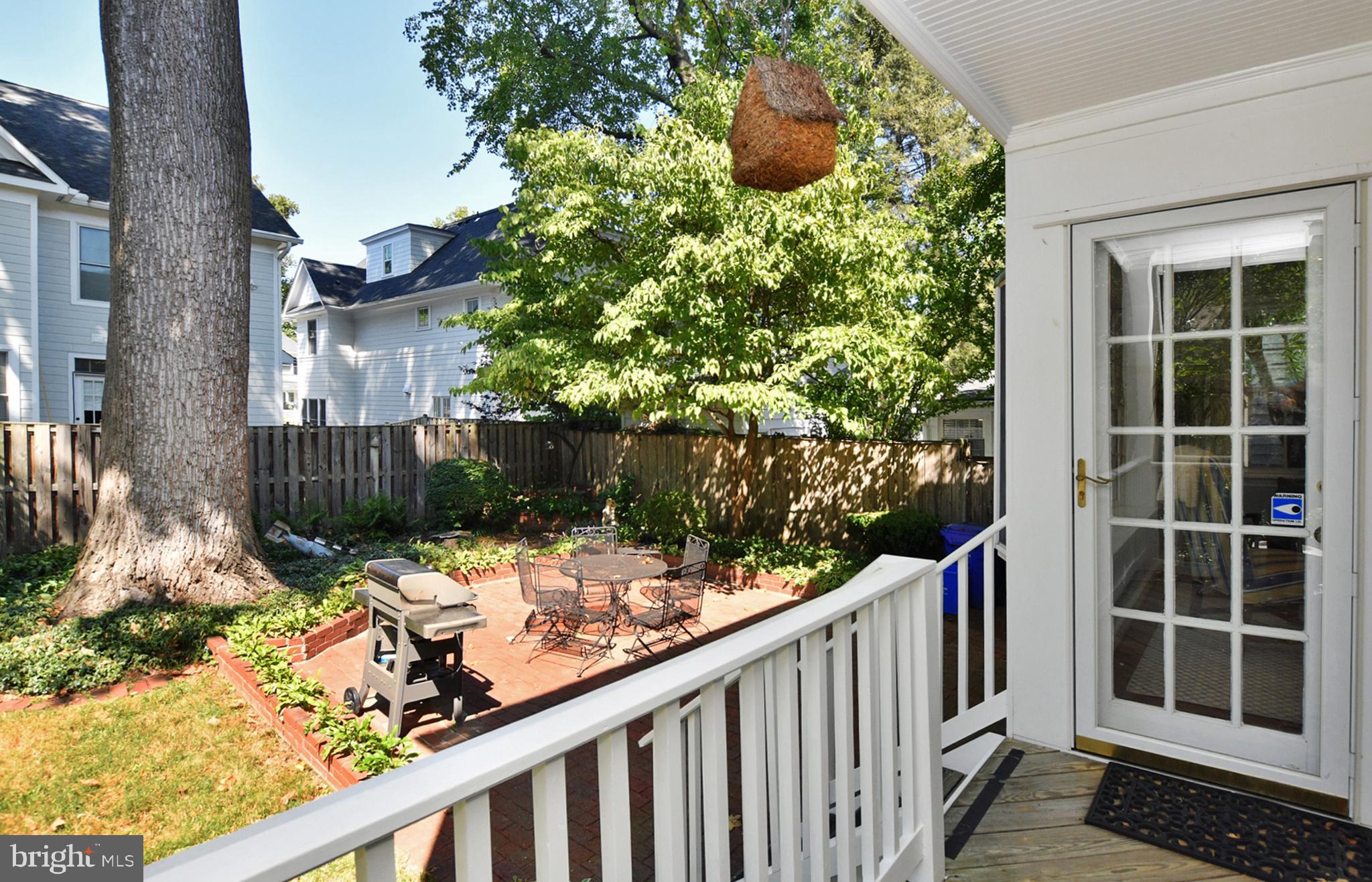 4515 Sleaford Road Bethesda, MD 20814 - Photo 33 of 47 Rear Porch off Kitchen/Den