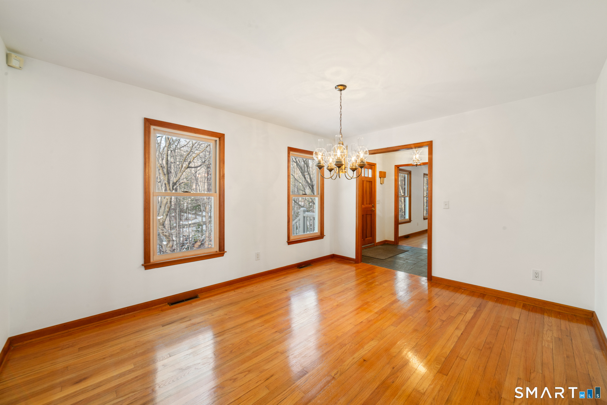 672 Old Waterbury Road Southbury, CT 06488 - Photo 23 of 38 Formal dining room with hardwood floor