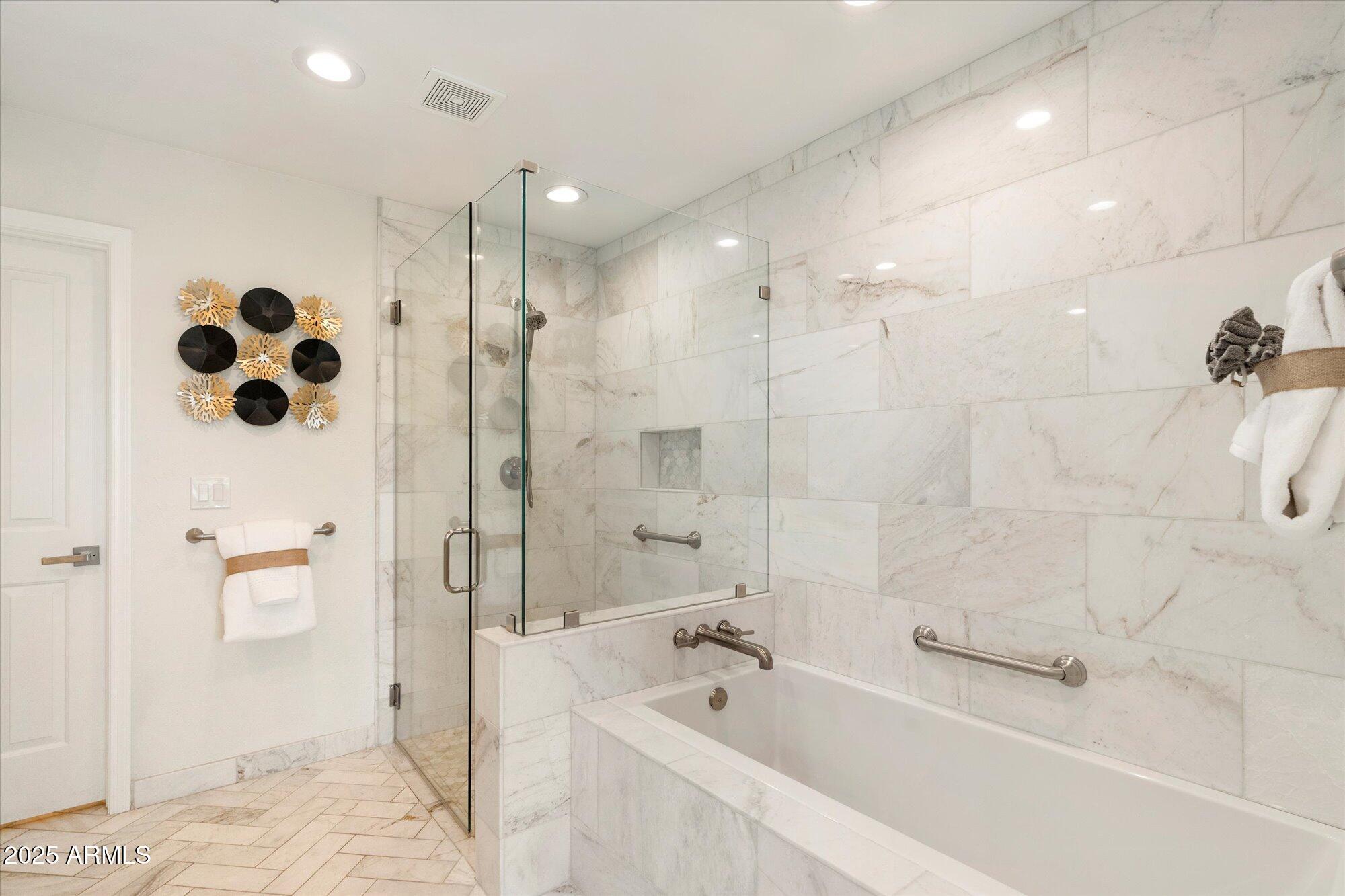 7955 East Chaparral Road, Unit 17 Scottsdale, AZ 85250 - Photo 24 of 57 Soaking Tub in Primary Bath